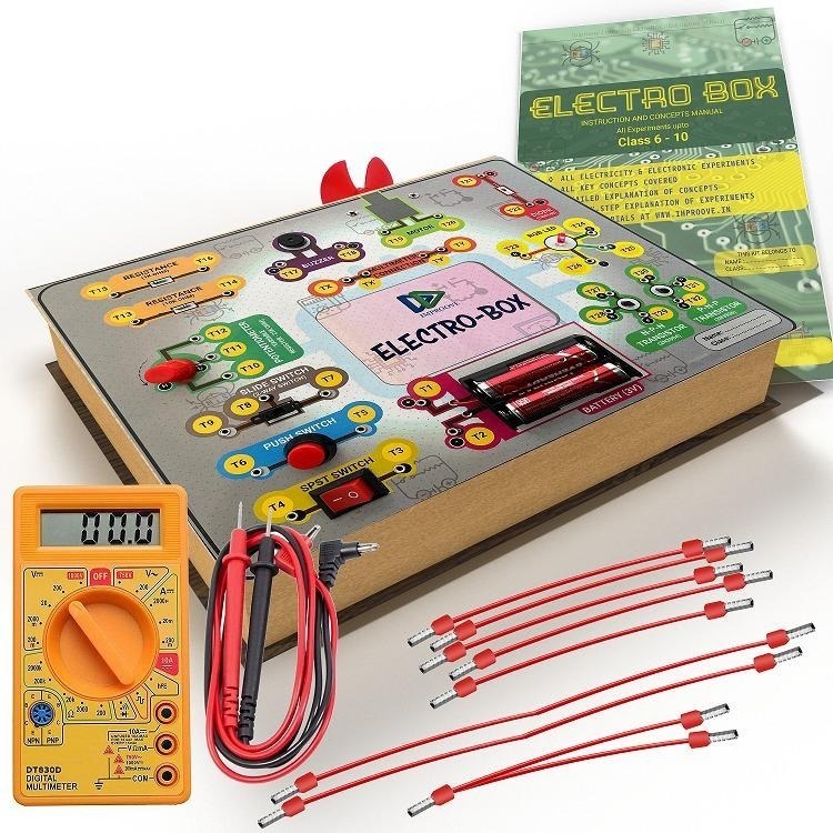 ElectroBox - Electrical, Electronics and Circuits Experiment Kit